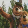 Yogi Bear Art Diamond Painting