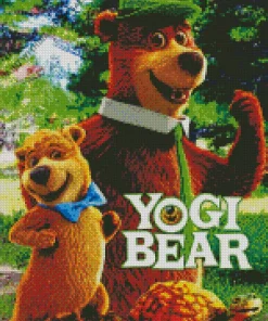 Yogi Bear Cartoon Diamond Painting