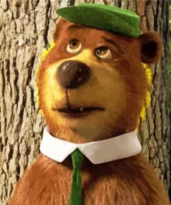 Yogi Bear Character Diamond Painting