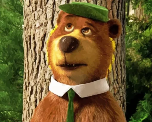 Yogi Bear Character Diamond Painting