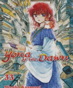 Yona Yona Of The Dawn Poster Diamond Painting