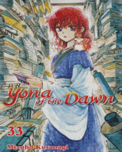 Yona Yona Of The Dawn Poster Diamond Painting