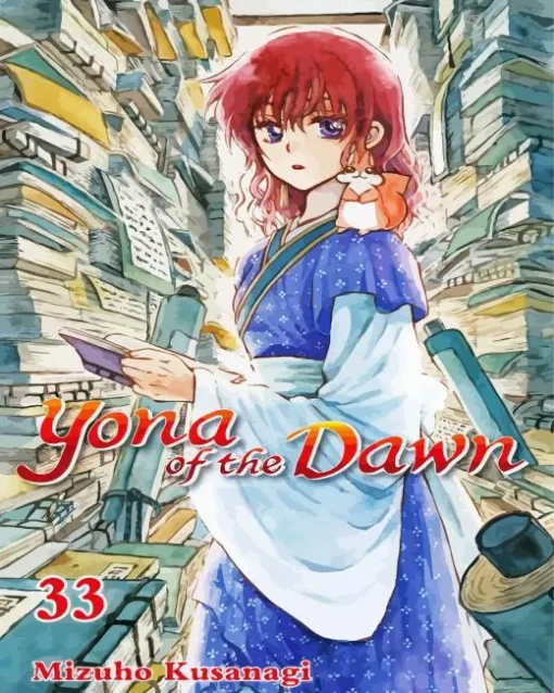 Yona Yona Of The Dawn Poster Diamond Painting