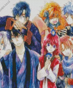 Yona Of The Dawn Characters Diamond Painting