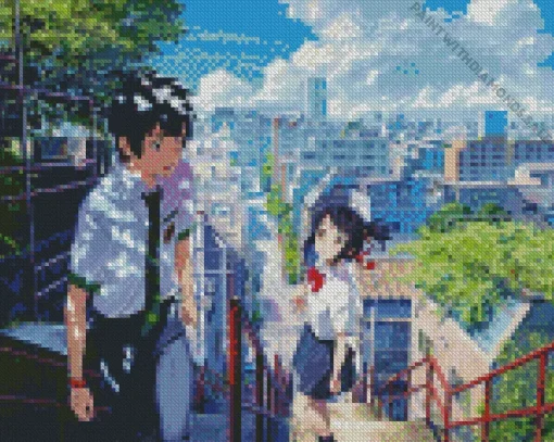 Your Name Anime Movie Diamond Painting