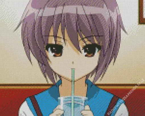 Yuki Nagato Diamond Painting