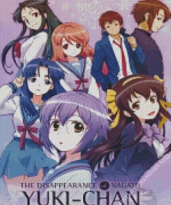 Yuki Nagato In The Melancholy Of Haruhi Suzumiya Diamond Painting