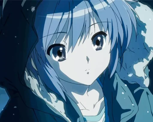 Yuki Nagato The Melancholy Of Haruhi Suzumiya Diamond Painting