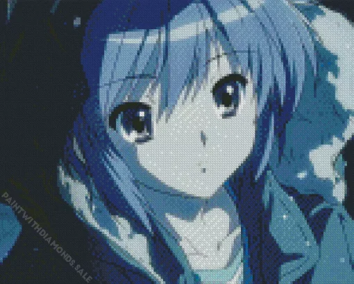 Yuki Nagato The Melancholy Of Haruhi Suzumiya Diamond Painting