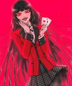 Yumeko Jabami Character Diamond Painting