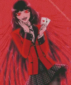 Yumeko Jabami Character Diamond Painting