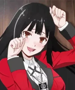 Yumeko Jabami In Kakegurui Diamond Painting