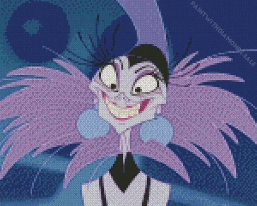 Yzma The Emperors New Groove Diamond Painting