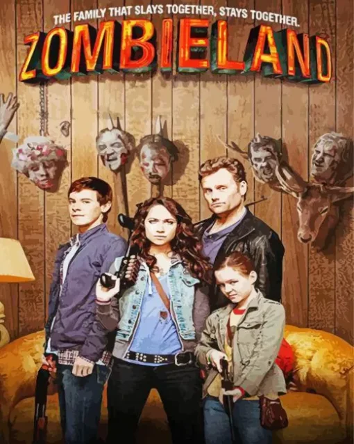 Zombieland Film Diamond Painting