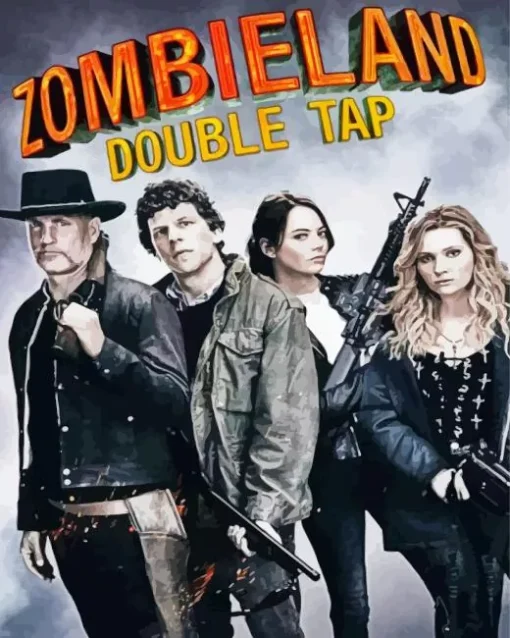 Zombieland Movie Diamond Painting