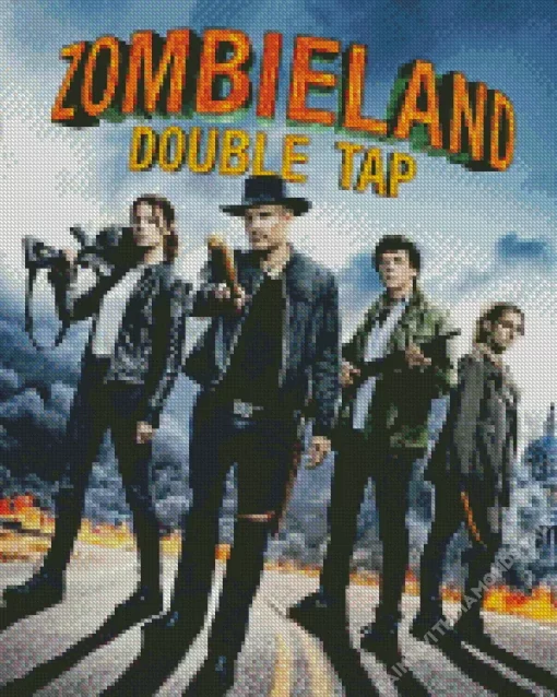 Zombieland Poster Diamond Painting