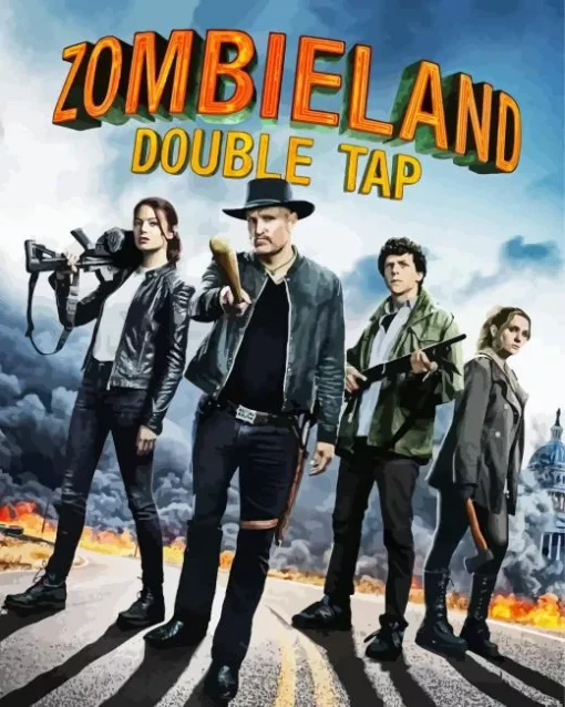 Zombieland Poster Diamond Painting