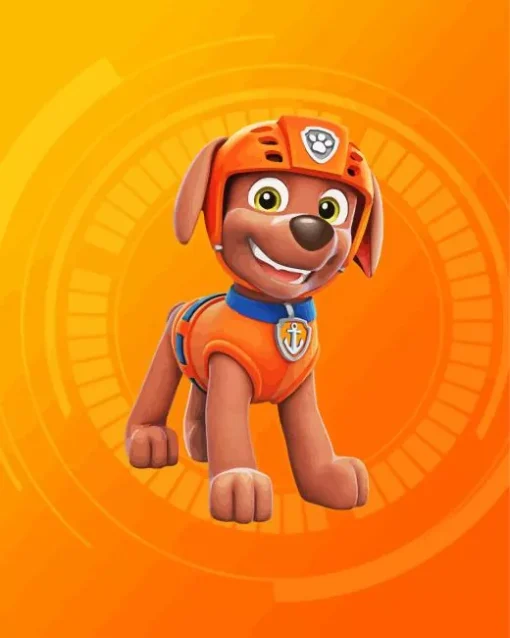 Zuma PAW Patrol Diamond Painting