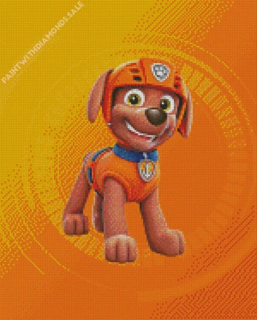 Zuma PAW Patrol Diamond Painting