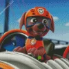 Zuma Paw Patrol Character Diamond Paintings