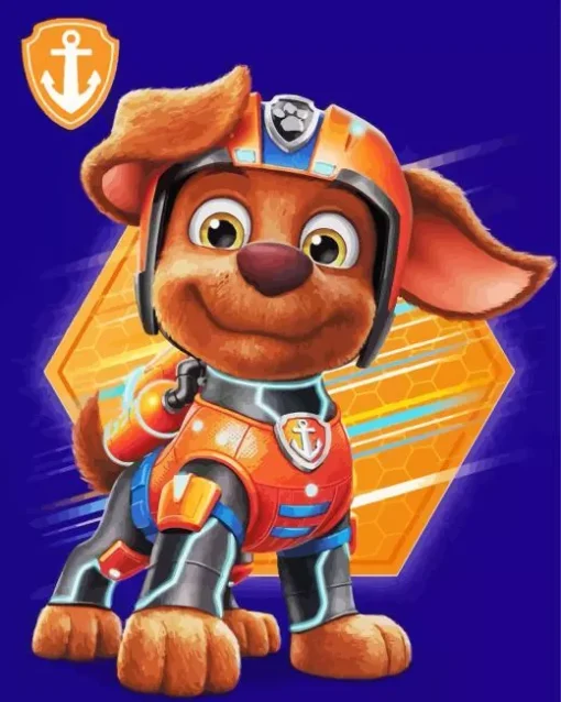 Zuma Puppy Paw Patrol Diamond By Numbers