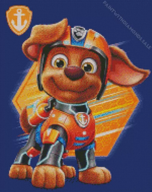 Zuma Puppy Paw Patrol Diamond Paintings