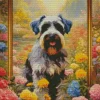 Abstract Schnauzer Diamond Painting