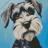 Abstract Schnauzer Dog Diamond Painting