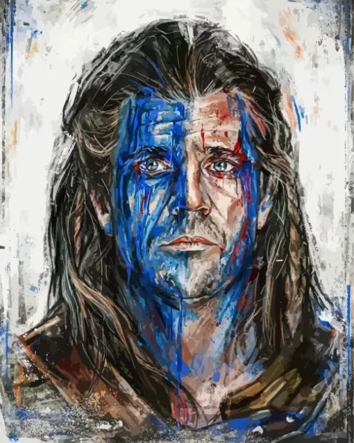 Abstract William Wallace Diamond Painting