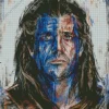 Abstract William Wallace Diamond Painting