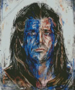 Abstract William Wallace Diamond Painting