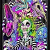 Abstract Beetlejuice Art Diamond Paintings