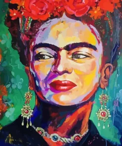 Abstract Frida Kahlo Diamond Painting