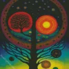 Abstract Tree Of Life Art Diamond Painting