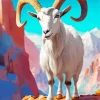 Adorable Bighorn Sheep Diamond Painting