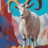 Adorable Bighorn Sheep Diamond Painting