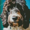 Adorable Sheepadoodle Diamond Painting