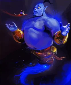 Aladdin Genie Diamond Painting