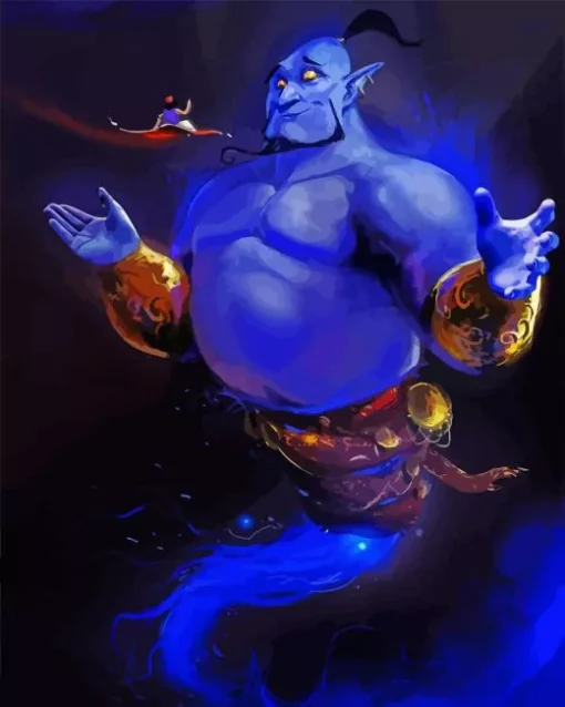 Aladdin Genie Diamond Painting