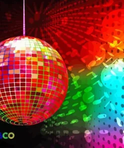 Aesthetic Disco Ball Art Diamond Painting