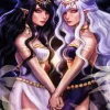 Gemini Girls Diamond Painting