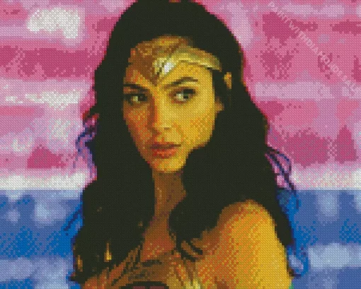 Wonder Woman Hero Diamond Painting