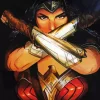 Wonder Woman Warrior Diamond Painting