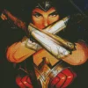 Wonder Woman Warrior Diamond Painting