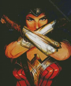 Wonder Woman Warrior Diamond Painting