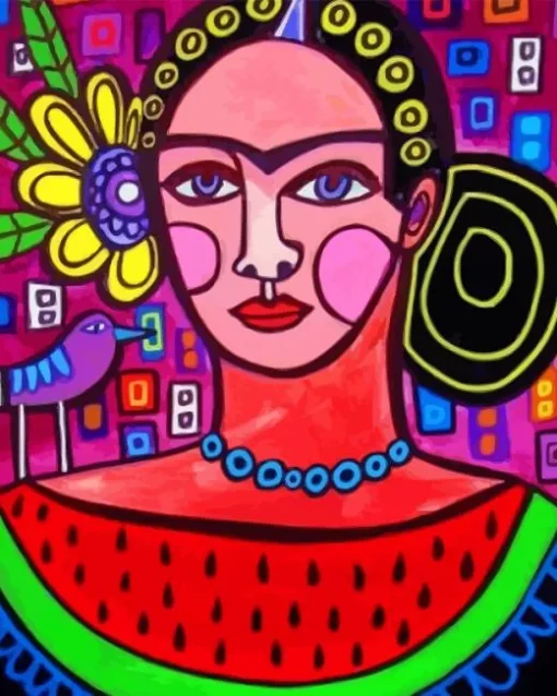 Aesthetic Frida Kahlo Diamond Painting