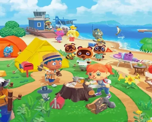 Aesthetic Animal Crossing Diamond Painting