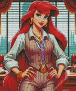 Aesthetic Ariel Art Diamond Painting