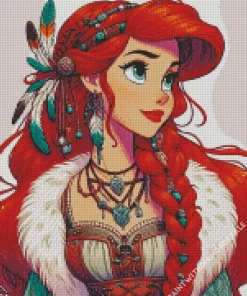 Aesthetic Ariel Diamond Painting