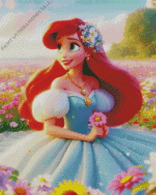 Disney Princess Ariel Diamond Painting